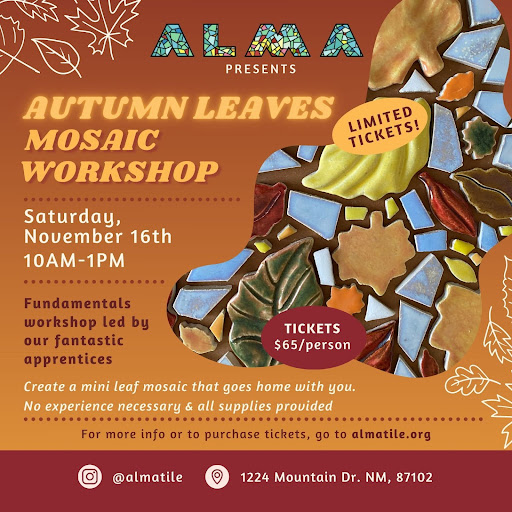 Flyer for 2024 Autumn Workshop with ALMA